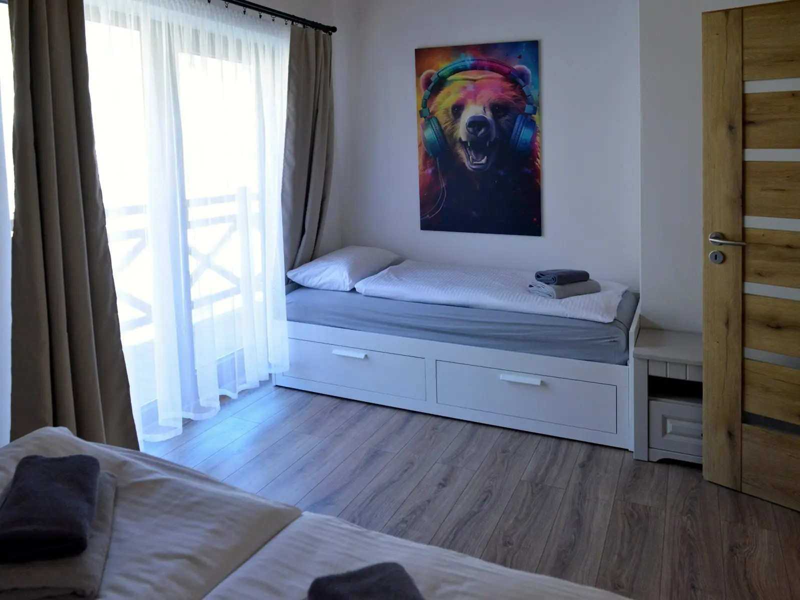 Druhá spálňa v Chalet Björn